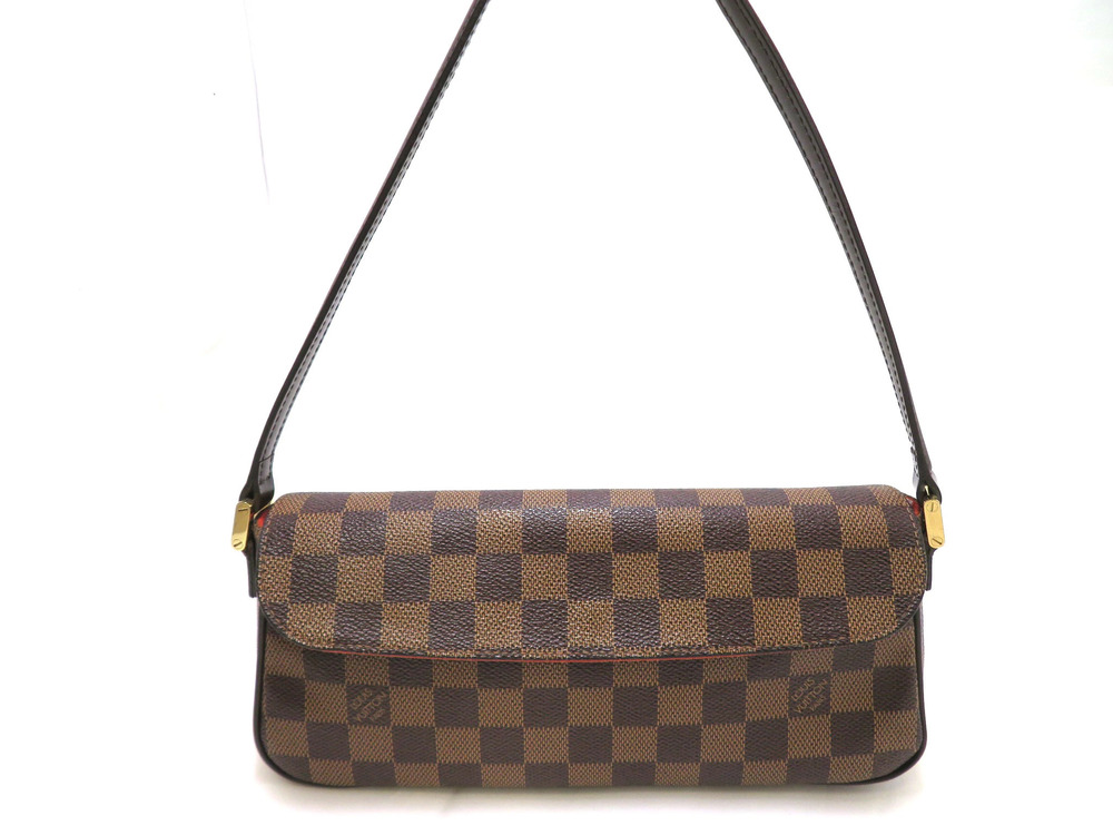 LOUIS VUITTON Shoulder Bag One Recoleta Damier Ebene Brown MY